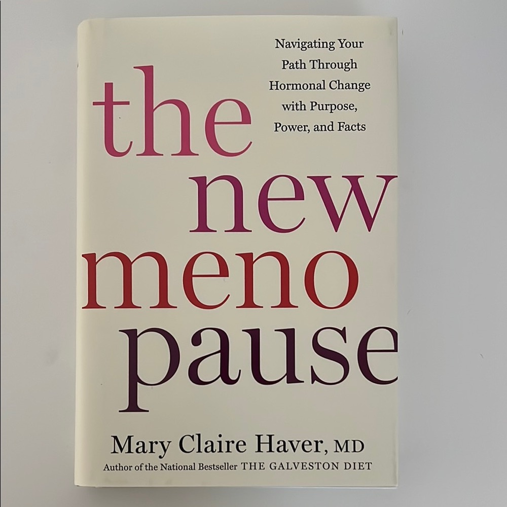 NWT The New Menopause Book by Mary Claire Haver
